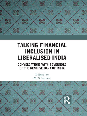 cover image of Talking Financial Inclusion in Liberalised India